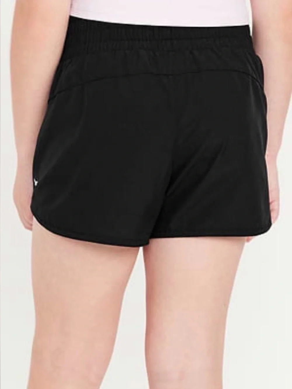 Old Navy Girls Black Go-Dry Active Shorts